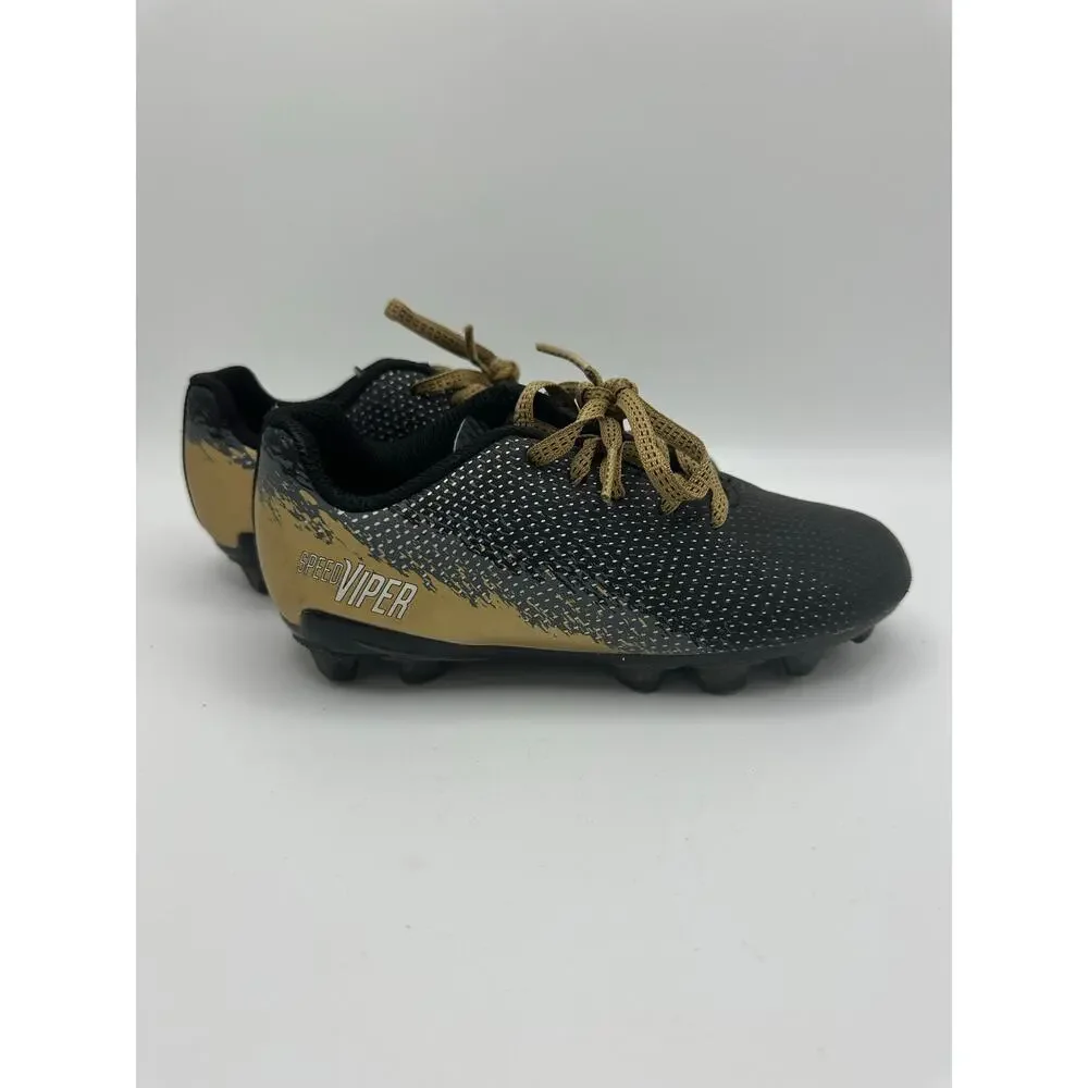 DSG Speed Viper Kids Soccer Cleats, Size 11K, DSGYP-21BK